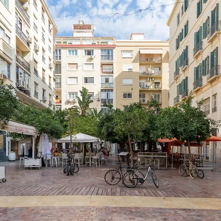 Marques De Larios Plaza Las Flores Parking Gratis Apartamento *