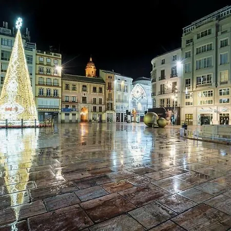 Apartment Marques De Larios Plaza Las Flores Parking Gratis